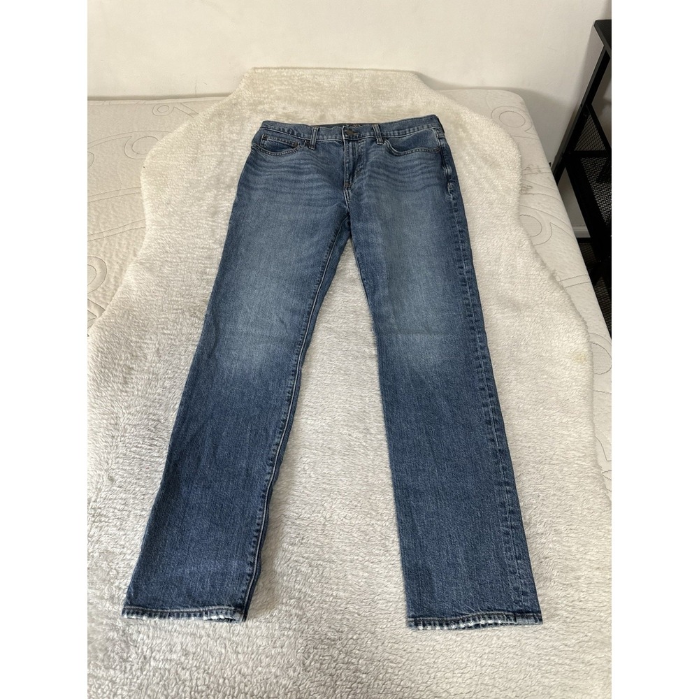 J Crew Slim Mens Blue Denim Jeans Size 32x32 Pants Stretch